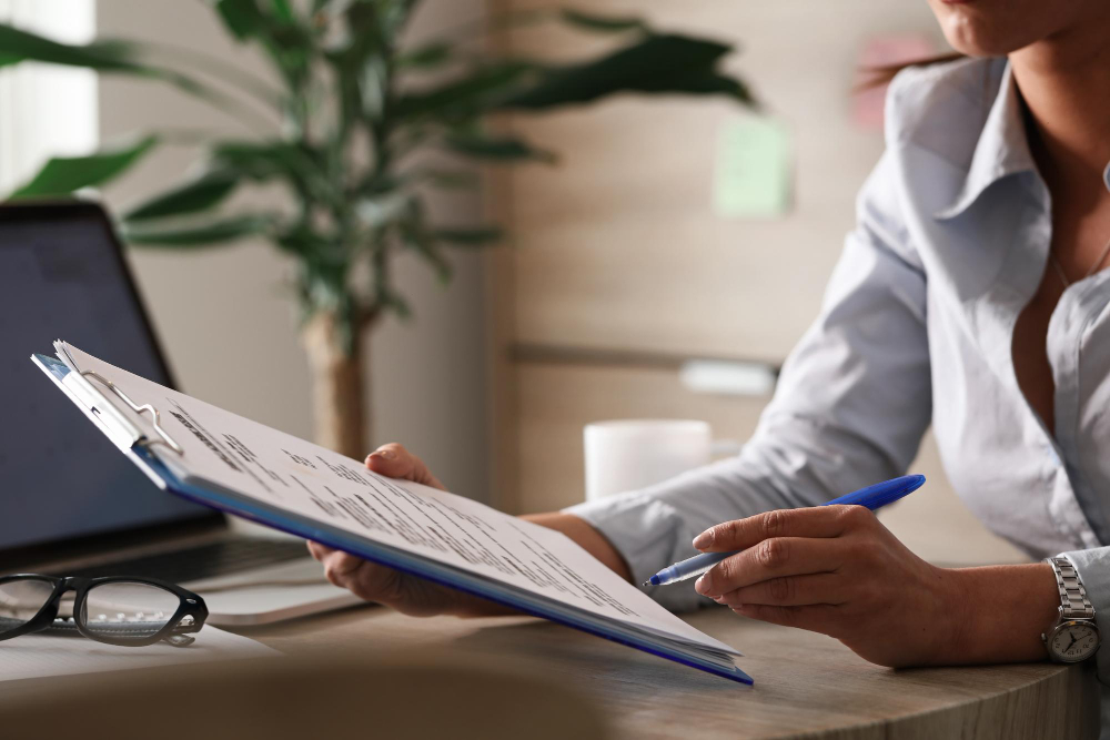 Insurance paperwork